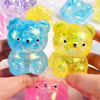 GLITTER BEARS STRESS SQUSIHIES