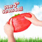 BIG STRAWBERRY SQUISHY STRESS BALL