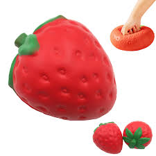 7 " GIANT STRAWBERRY SQUISHIE