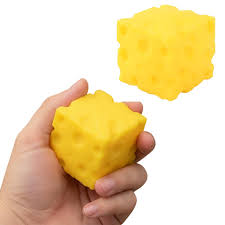 2" SMALL SQUARE CHEESE SQUISHY